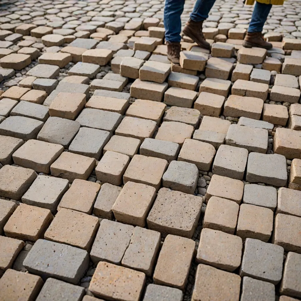 Ile waży paleta kostki brukowej? Przewodnik po ciężarach