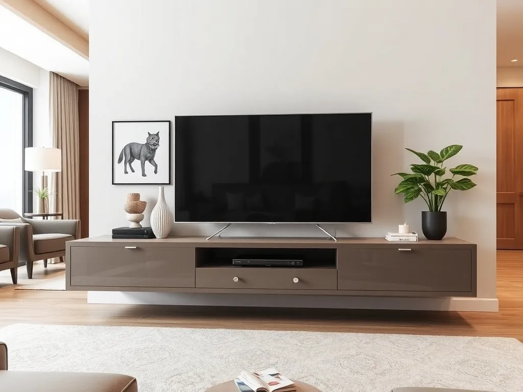 Szafka rtv wisząca: stylowe rozwiązanie do każdego wnętrza