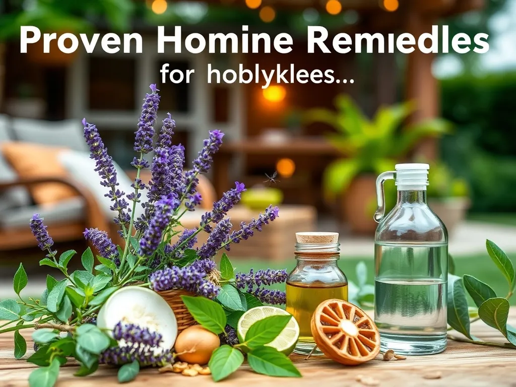 Domowe sposoby na komary: sprawdzone metody na ich odstraszanie