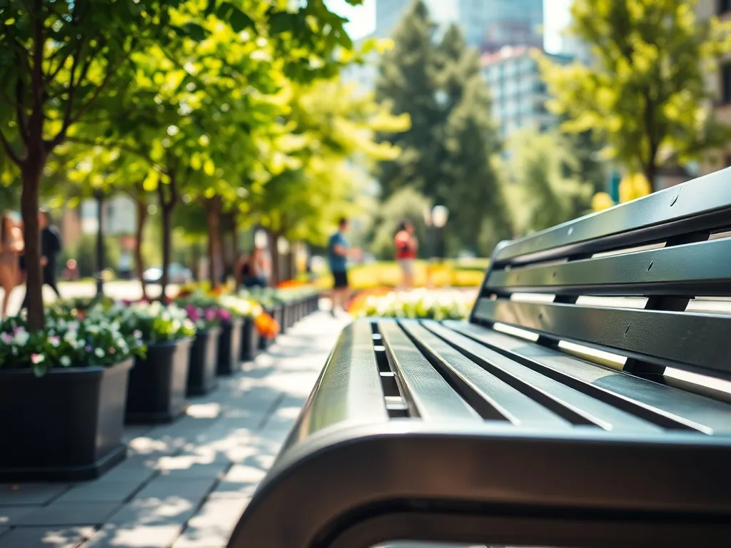 Zastosowanie konstrukcji stalowych w małej architekturze miejskiej